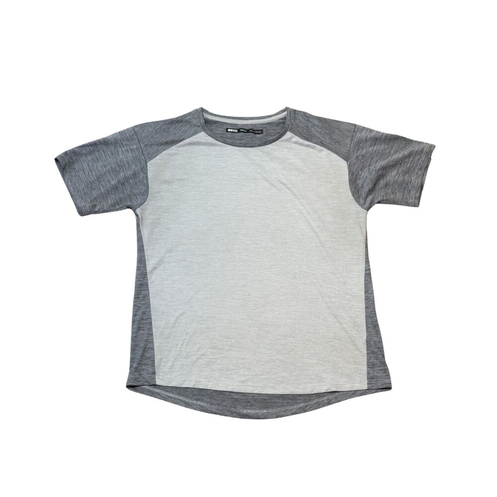 REI‎ Co-Op Active Pursuits Women Gray Short Sleeve Tee Shirt Size M Gorpcore